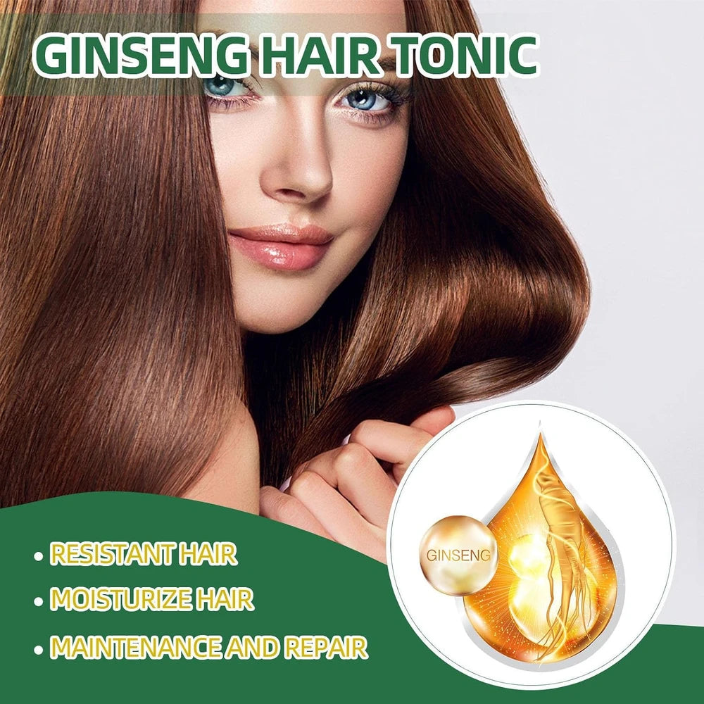Spray Nutritivo de Ginseng para Crecimiento Capilar