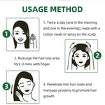 Spray Nutritivo de Ginseng para Crecimiento Capilar