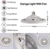 Ventilador de Techo con Luz y Control Remoto